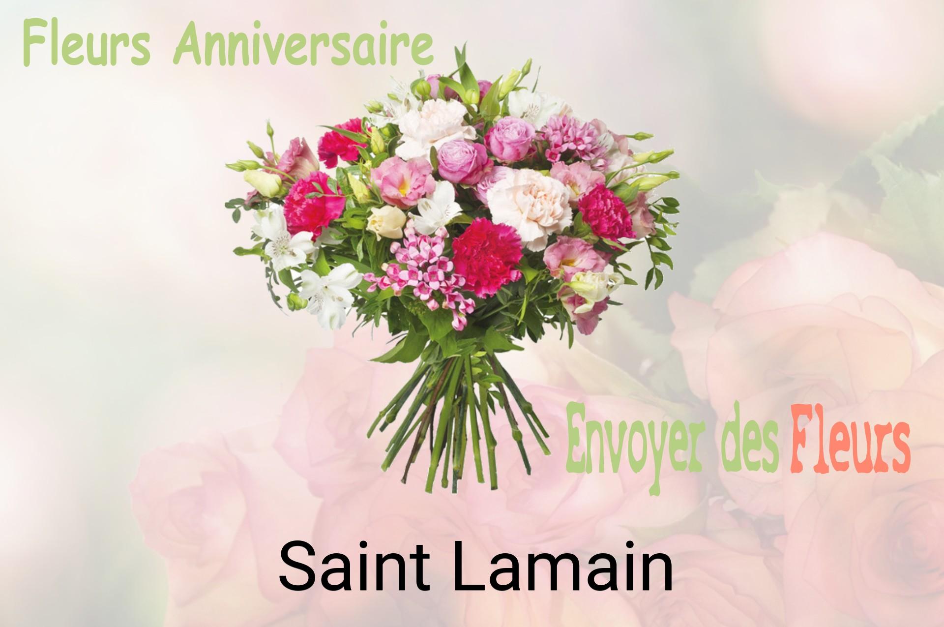 Bouquet de fleurs d’anniversaire livré à Saint-Lamain